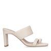 Beige muiltjes met hak