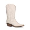 Off white leren cowboylaarzen