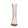 Off white leren cowboylaarzen
