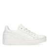 Witte platform sneakers