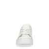Witte platform sneakers