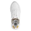 Witte dad sneakers met details