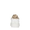 Witte sneakers met cheetahprint