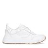 Witte leren sneakers