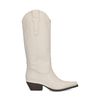 Witte croco leren cowboylaarzen - limited edition