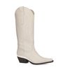 Witte croco leren cowboylaarzen - limited edition