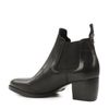 Leren chelsea boots zwart