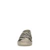 Zwarte espadrilles met zebra print
