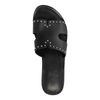 Zwarte slippers met studs