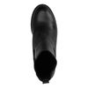 Zwarte chelsea boots met hak