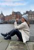 Zwarte leren veterlaarsjes