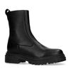Zwarte leren boots