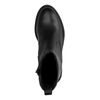 Zwarte leren boots
