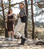 Zwarte leren boots