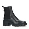 Zwarte chelsea boots met blokhak