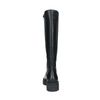 Hoge zwarte leren chelsea boots