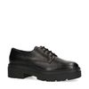 Zwarte leren veterschoenen