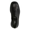 Zwarte leren veterschoenen
