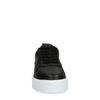 Zwarte leren sneakers