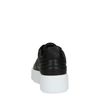 Zwarte leren sneakers