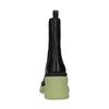 Chunky chelsea boots met groene zool