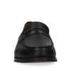 Zwarte leren penny loafer
