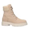 Beige nubuck veterboots