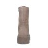 Taupe nubuck veterlaarzen