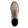 Taupe nubuck veterlaarzen