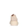 Beige suède veterschoenen