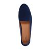 Donkerblauwe suède loafers