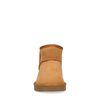 Camel enkelboots met wol