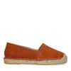 Suède bruine espadrilles