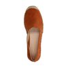Suède bruine espadrilles
