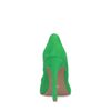 Groene suède pumps