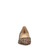 Panterprint pumps met kitten heel