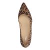 Panterprint pumps met kitten heel