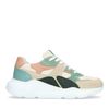 Multicolored suède sneakers