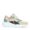 Multicolored suède sneakers