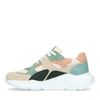 Multicolored suède sneakers