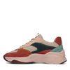 Roze multicolor suède sneakers