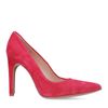 Roze suède pumps