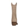Taupe suède cowboy laarzen
