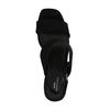 Sandalen met hak zwart
