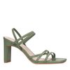 Groene hak sandalen met bandjes