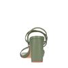 Groene hak sandalen met bandjes