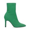 Groene sock boots met hak