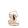 Off white hak sandalen met bandjes