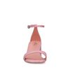 Roze sandalen met hak