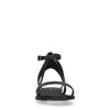 Zwarte sandalen met gespsluiting